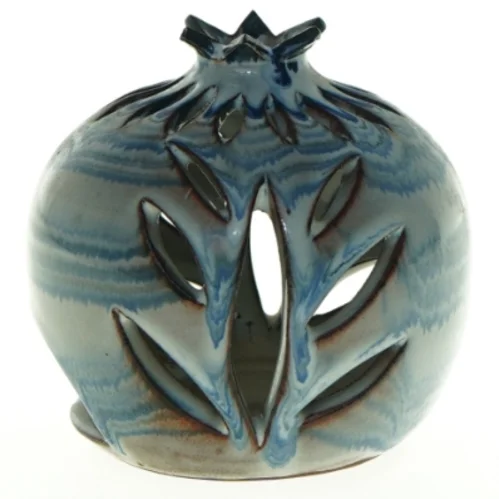 Keramisk lyseholder (str. 10 x 10 cm)