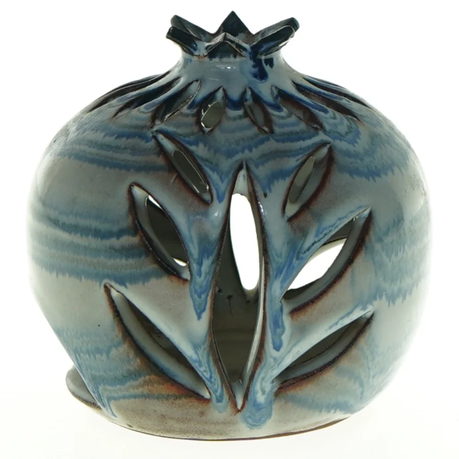 Keramisk lyseholder (str. 10 x 10 cm)