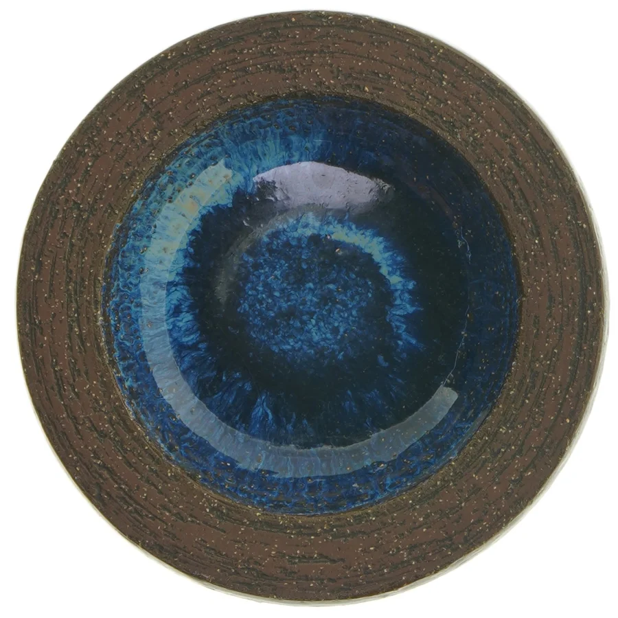 Keramik skål 6140-2, Michael Andersen Keramik Bornholm (str. 19 x 4 cm)