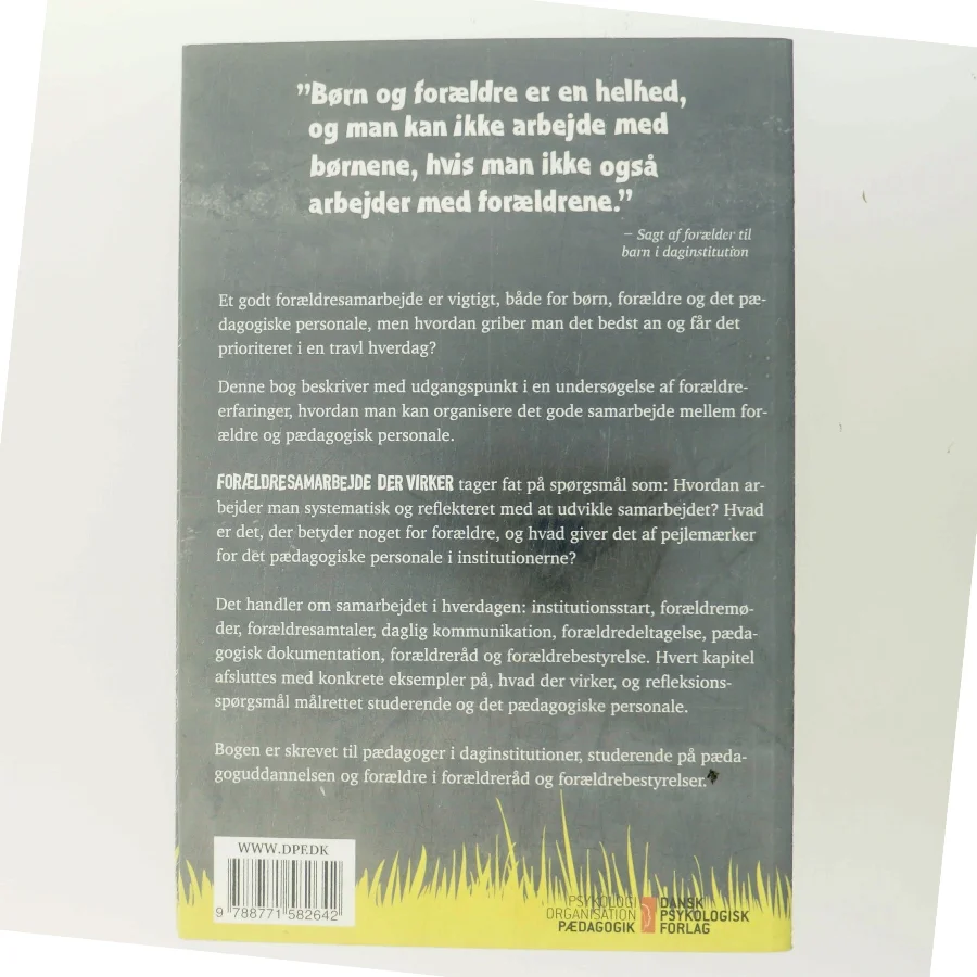 Forældresamarbejde der virker af Suzanne Krogh (Bog)