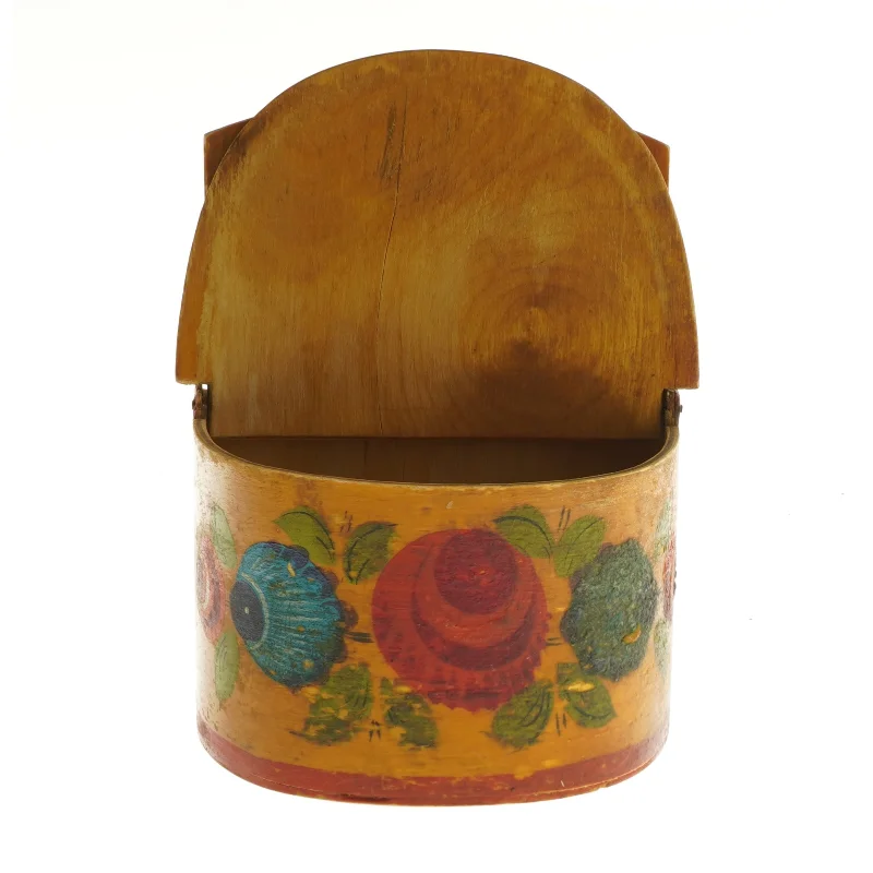 1960'er USSR Saltkar blomstermønster (str. 18x14,5 cm)