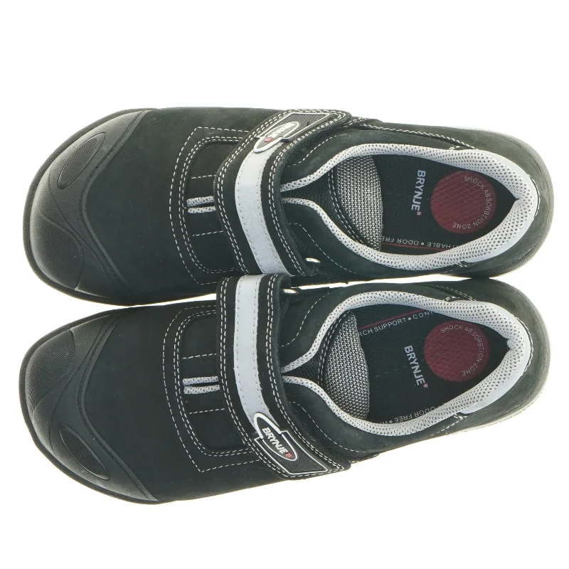 UBRUGTE Sikkerhedssko med velcro fra Brynje (str. 43)