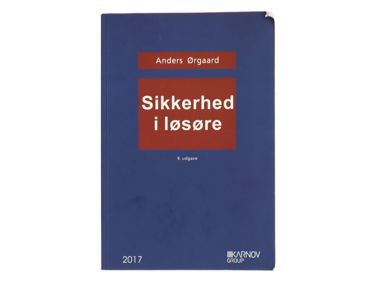 Sikkerhed i løsøre af Anders Ørgaard (Bog)