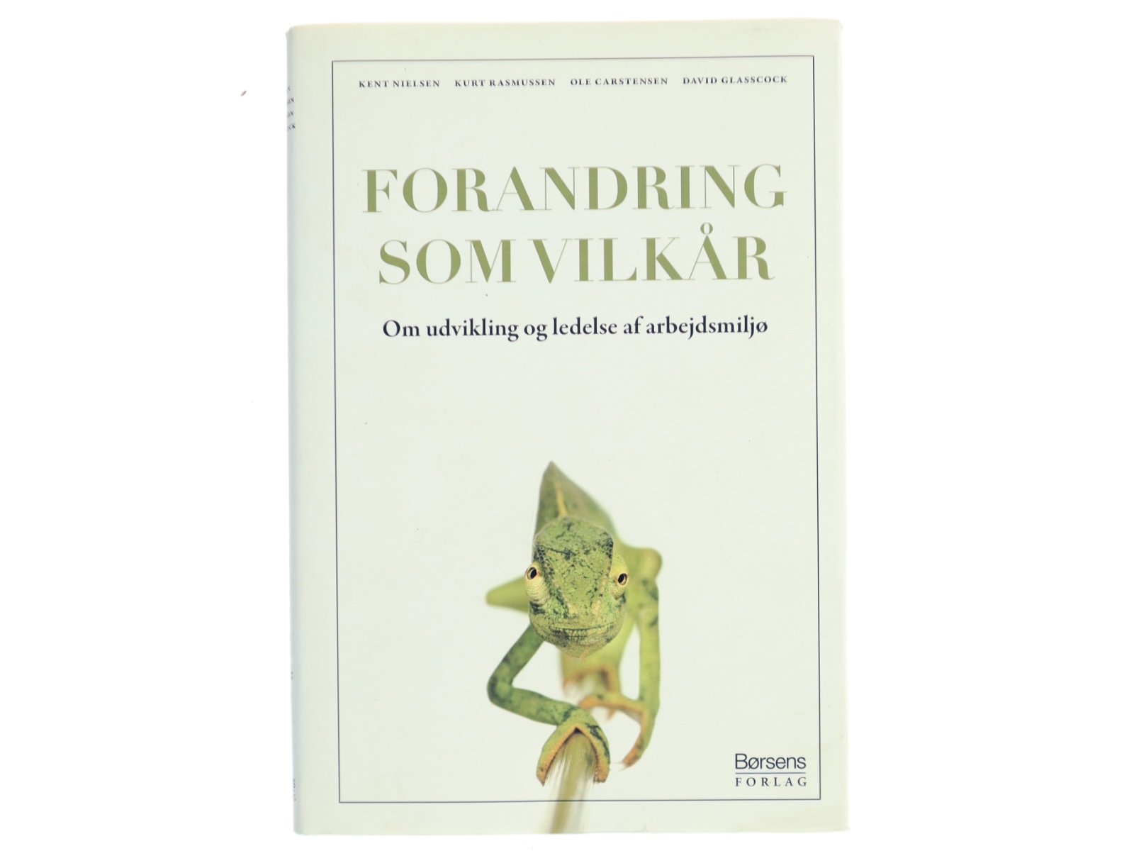 Forandring som vilkår : om udvikling og ledelse af arbejdsmiljø af Kent Nielsen (f. 1975) (Bog)