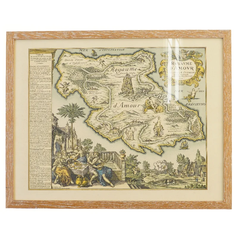 Indrammet kort (str. 54x42 cm)