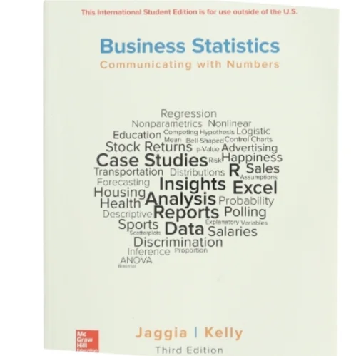 Business statistics : communicating with numbers af Sanjiv Jaggia (Bog)