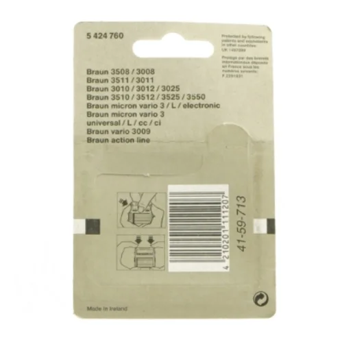 Braun folie til barbermaskine fra Braun