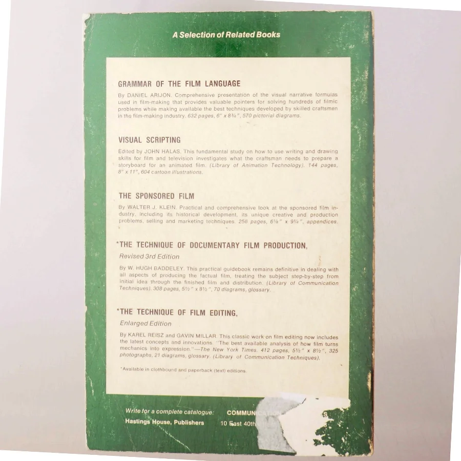 Film Scriptwriting: A practical Manual by Dwight V. Swain (Bog)