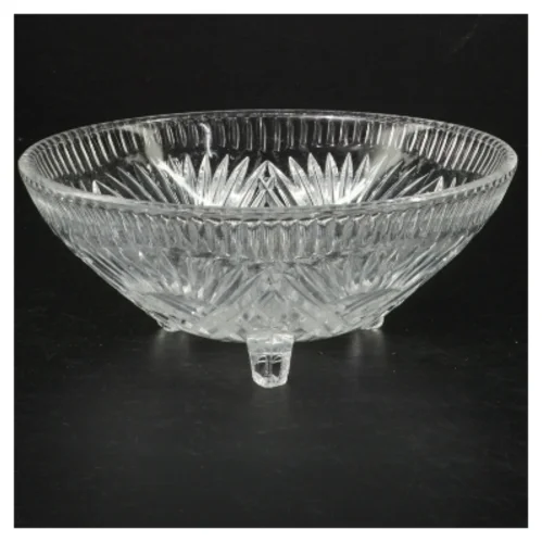 Krystal skål (str. Ø. 18 cm)