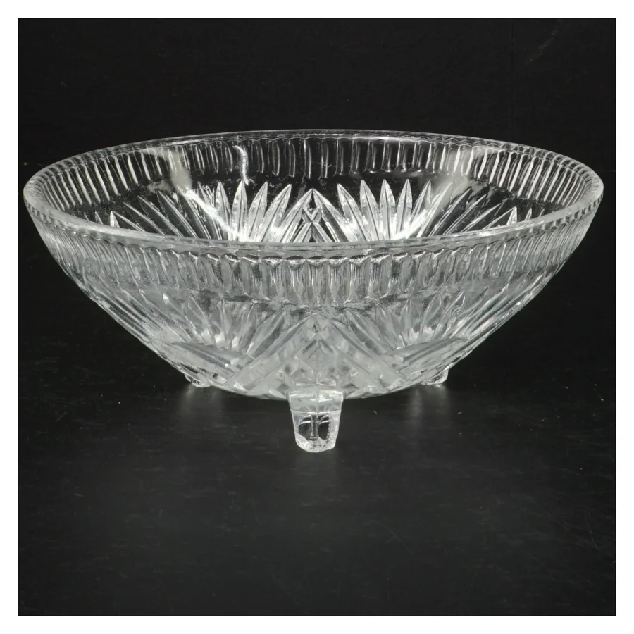 Krystal skål (str. Ø. 18 cm)