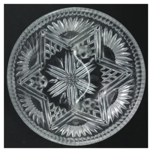 Krystal skål (str. Ø. 18 cm)