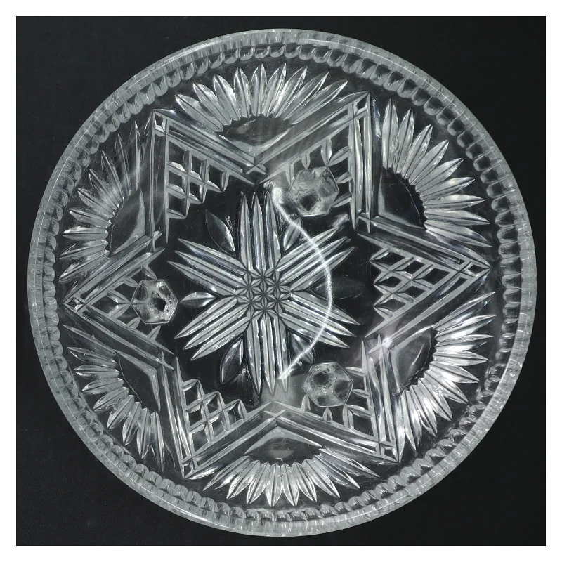 Krystal skål (str. Ø. 18 cm)