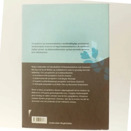 Perspektiver på kommunikation i sundhedsfaglige professioner