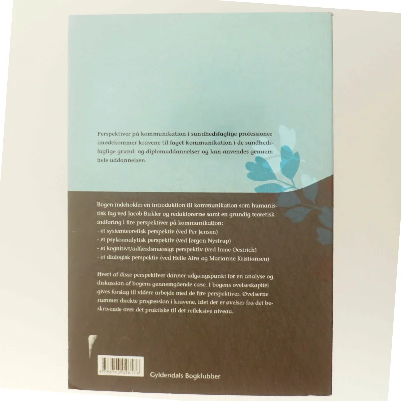 Perspektiver på kommunikation i sundhedsfaglige professioner
