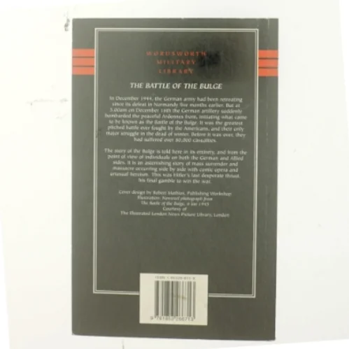 The Battle of the Bulge af John Toland (Bog)