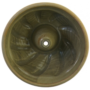 Keramik Kage rand form skål (str. 22 x 9 cm)