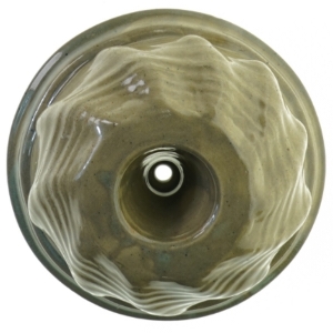 Keramik Kage rand form skål (str. 22 x 9 cm)