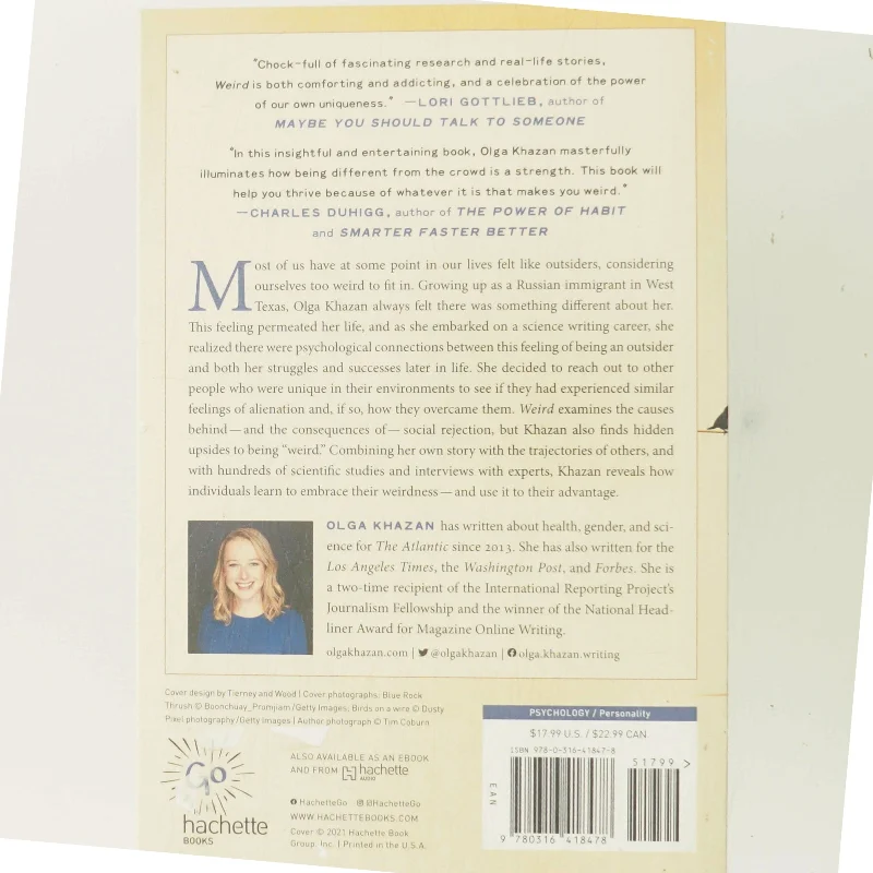 Weird af Olga Khazan (Bog)
