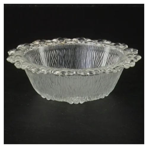 Glaslåg med skål (str. Ø 13 cm)