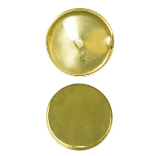 Dekorativ vintage dåse fra Ira (str. Diameter, 23 cm 10 cm)