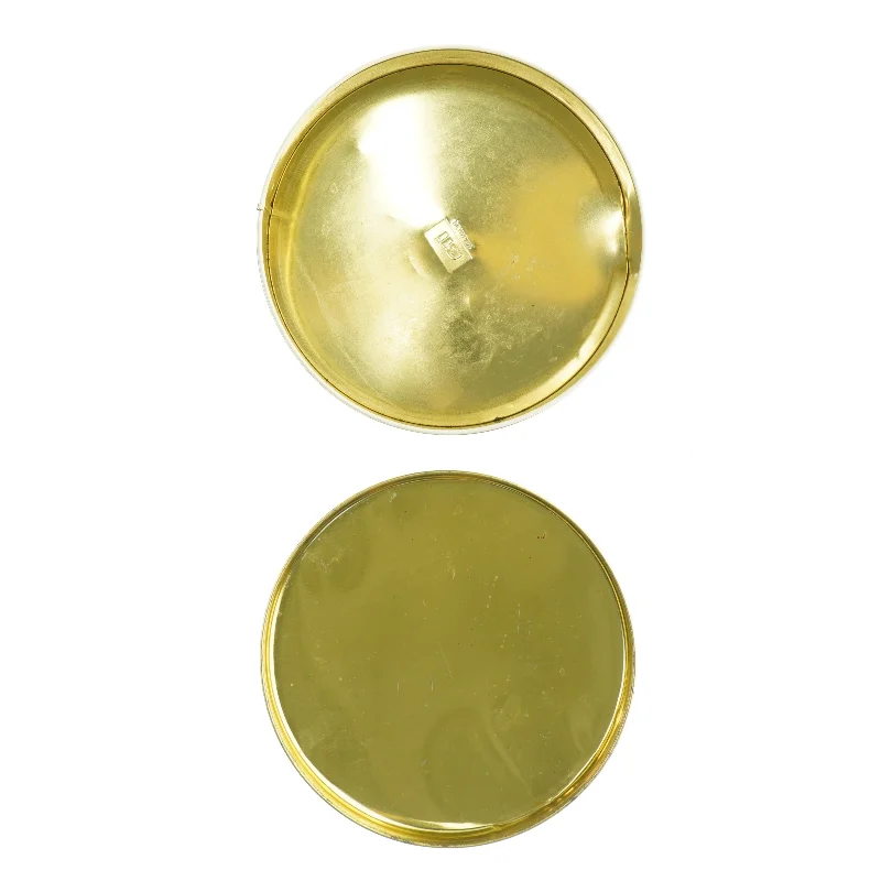 Dekorativ vintage dåse fra Ira (str. Diameter, 23 cm 10 cm)