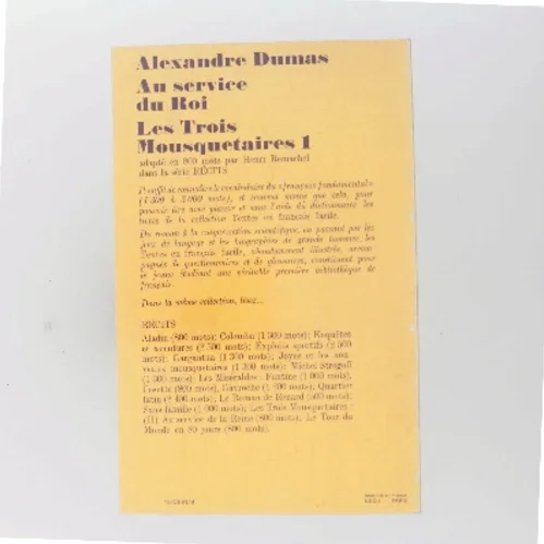 Au service du Roi. Les Trois Mousquetaires 1 (Bog)