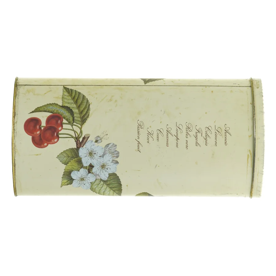 Dekorativ dåse med låg (str. 29 x 14 cm)