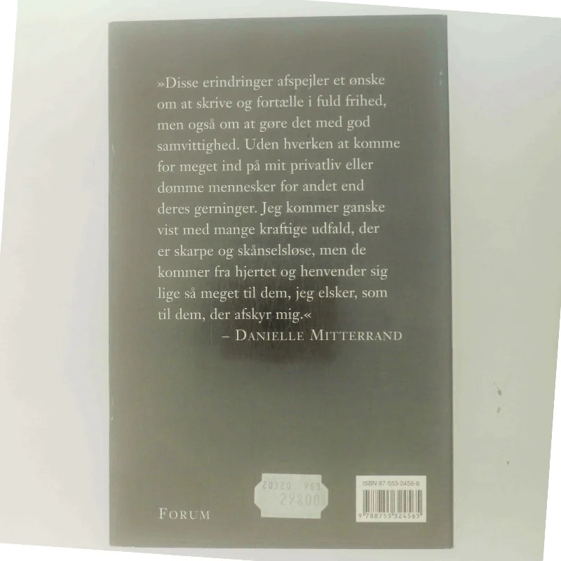 I fuld frihed af Danielle Mitterrand (Bog)