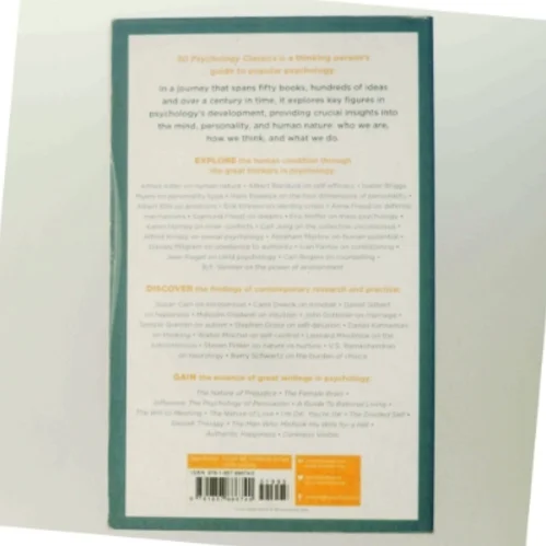 50 psychology classics : your shortcut to the most important ideas on the mind, personality, and human nature af Tom Butler-Bowdon (Bog)