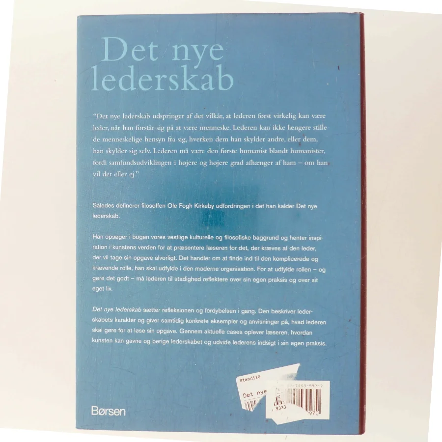 Det nye lederskab af Ole Fogh Kirkeby (Bog)