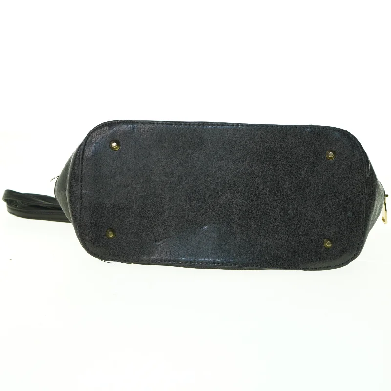 Læder Taske fra Bon Gout med håndtag og aftagelig Crossbody strop, aldrig brugt (str. 15 x 35 x 22 cm)