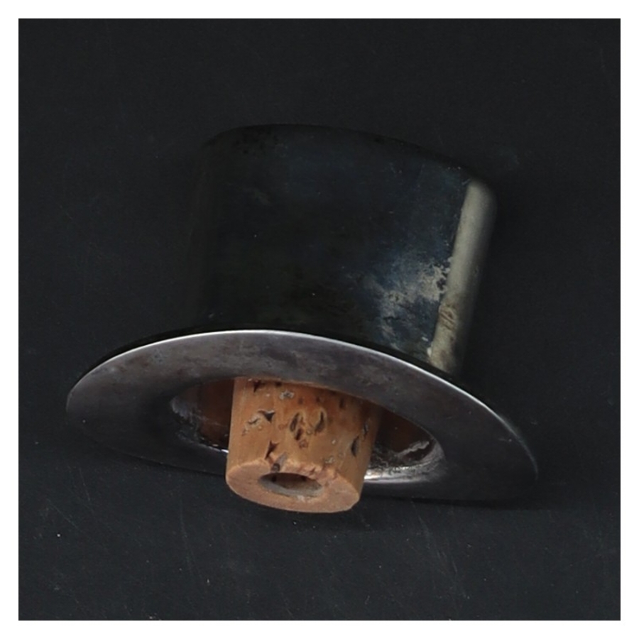 Vinprop med Høj hat metallåg (str. 5 cm)