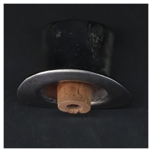 Vinprop med Høj hat metallåg (str. 5 cm)