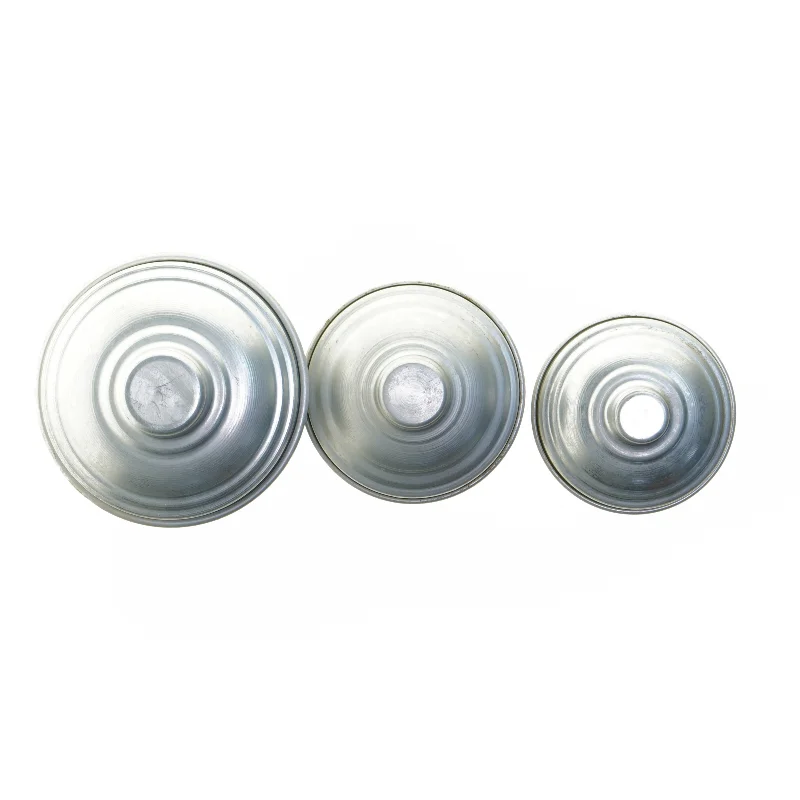 Sæt af vintage metal opbevaringsdåser (str. 20 og 17 og 16 cm)