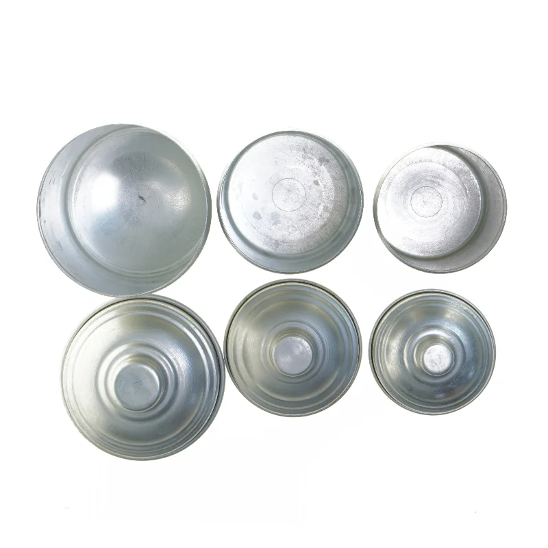 Sæt af vintage metal opbevaringsdåser (str. 20 og 17 og 16 cm)