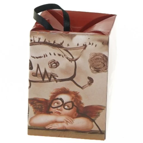 Asger Jorn julekugle fra Museum Jorn (str. Ø 8 cm)