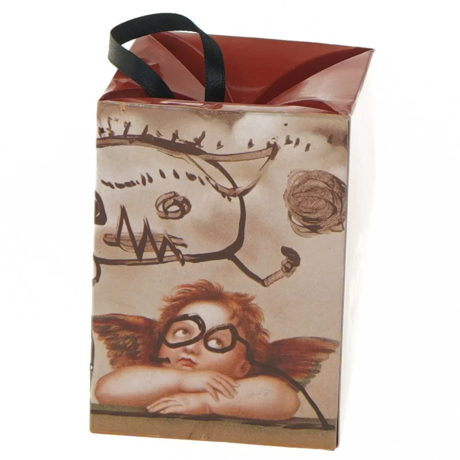 Asger Jorn julekugle fra Museum Jorn (str. Ø 8 cm)