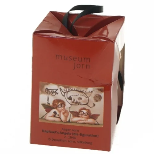 Asger Jorn julekugle fra Museum Jorn (str. Ø 8 cm)