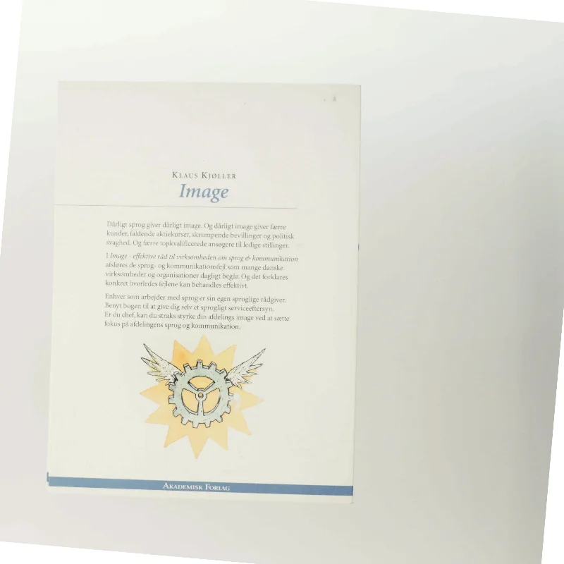 Image : effektive råd til virksomheden om sprog og kommunikation af Klaus Kjøller (Bog)