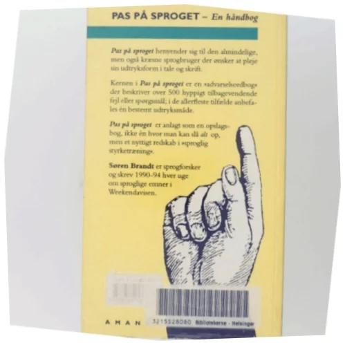Pas på Sproget - En håndbog af Søren Brandt