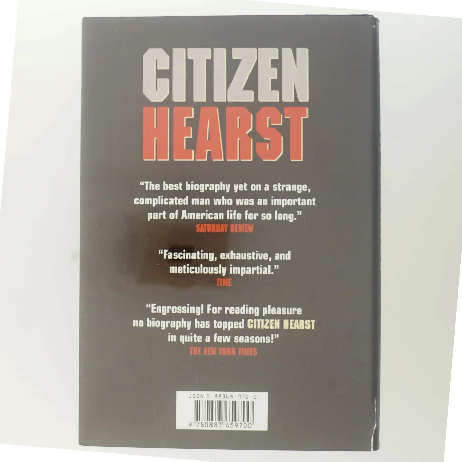 Citizen Hearst af W. A. Swanberg (Bog)