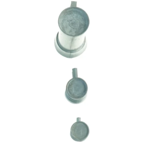 Peltrato Sæt af tin målekopper kander (str. 5 cm til 13 cm)