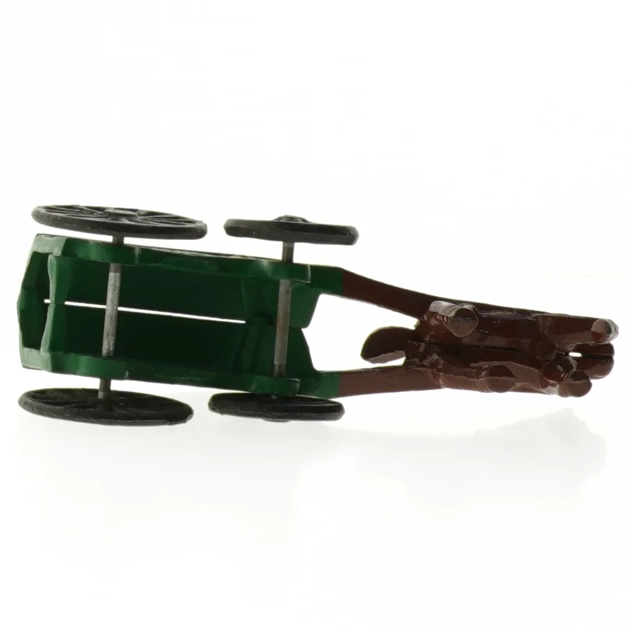 Vintage Kenton legetøjshestevogn (str. 20 x 9 cm)