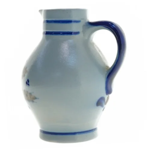 Saltglaseret Keramik kande (str. 18 x 15 x 13 cm)