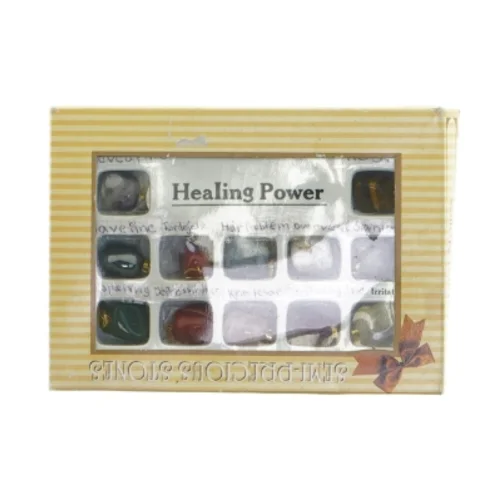 Krystal stenHealing power samling (str. 16 x 12 cm)