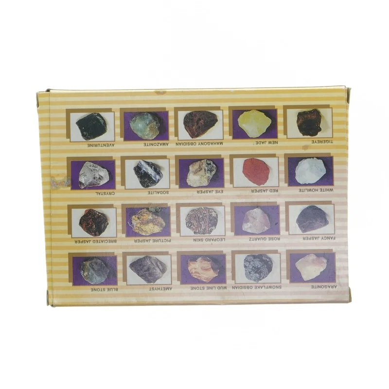 Krystal stenHealing power samling (str. 16 x 12 cm)