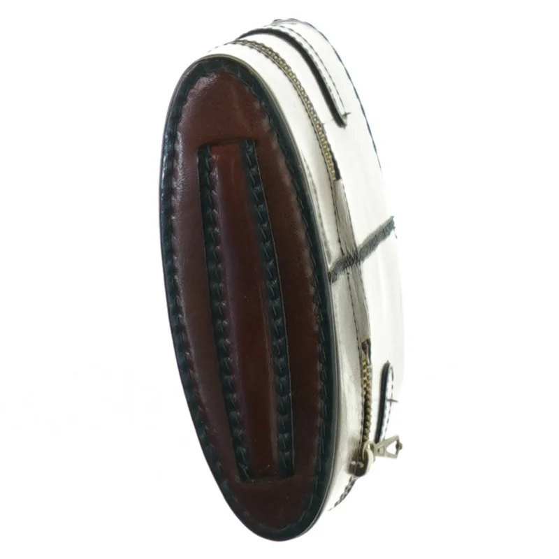 Lommelærker med Læder taske fra Ssss (str. 15 x 13 cm)