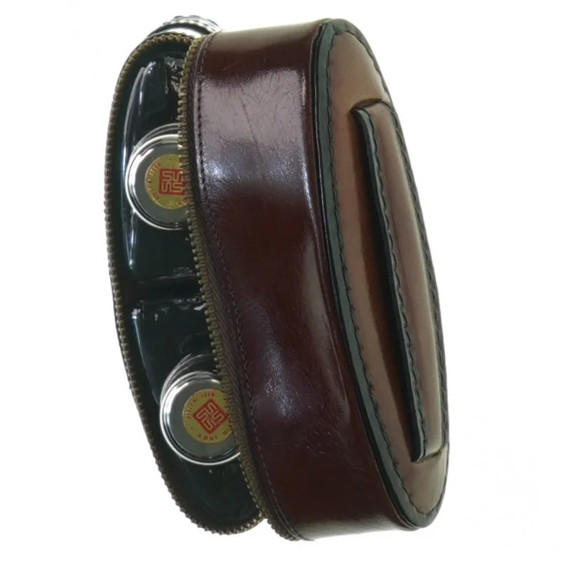 Lommelærker med Læder taske fra Ssss (str. 15 x 13 cm)