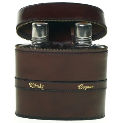 Lommelærker med Læder taske fra Ssss (str. 15 x 13 cm)