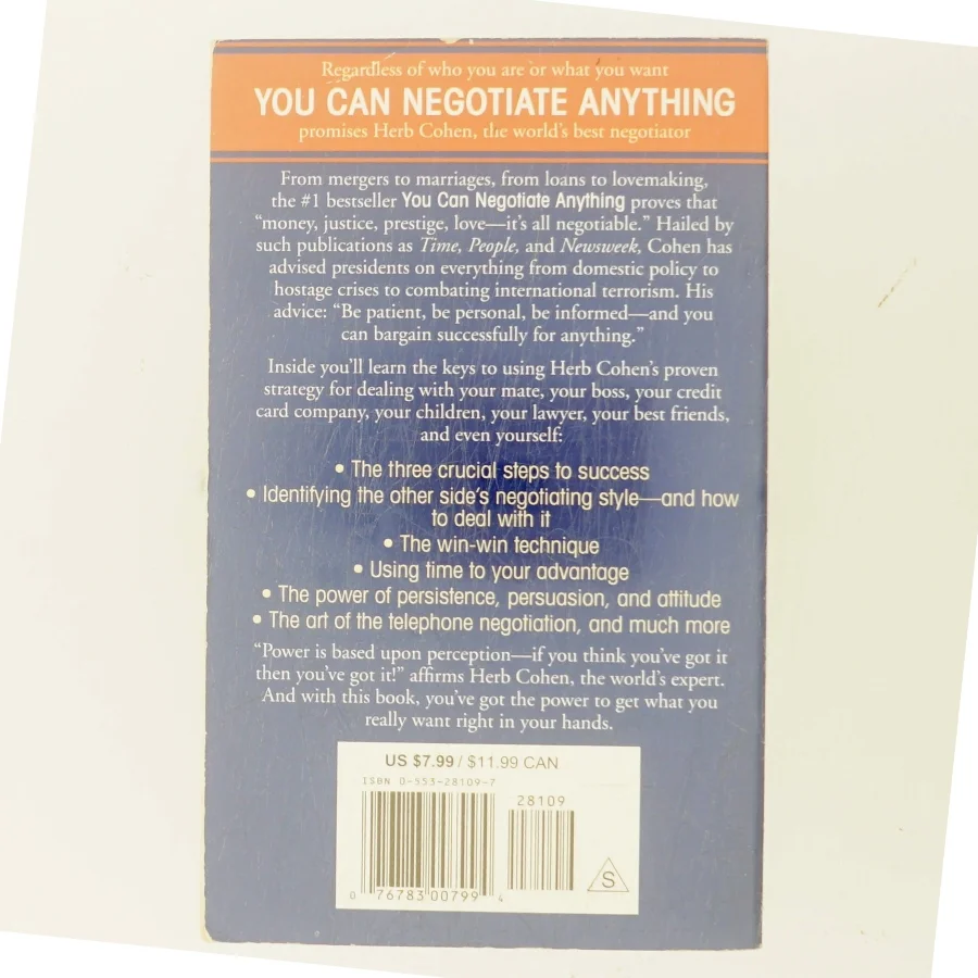 You Can Negotiate Anything af Herb Cohen (Bog)